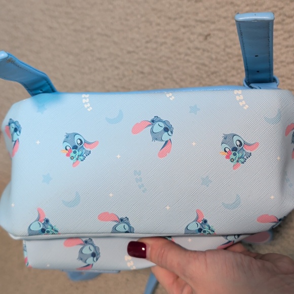 Disney Stitch Kids Backpack - Blue and Pink - Picture 4 of 11